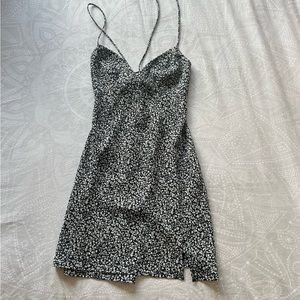 Urban Outfitters Kiss the Sky floral mini slip dress